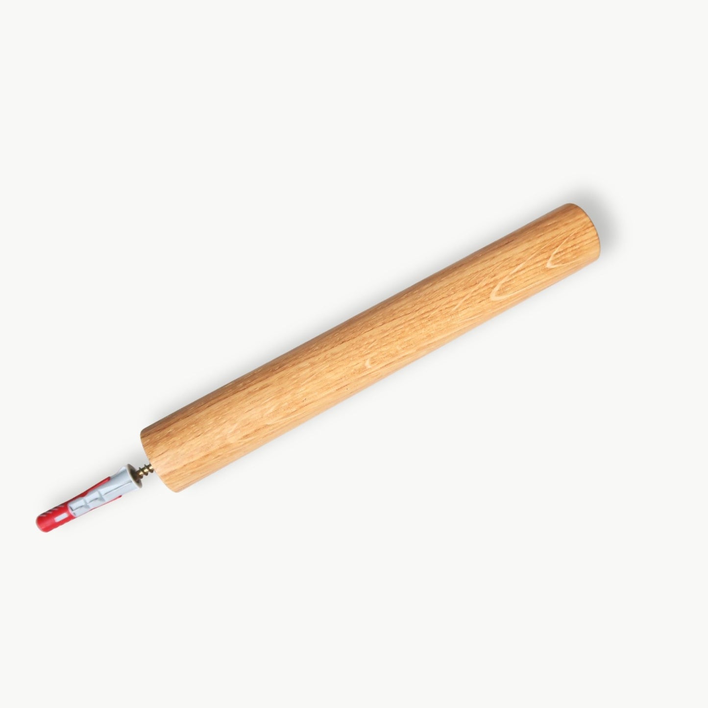 oak minimalist long wall hook