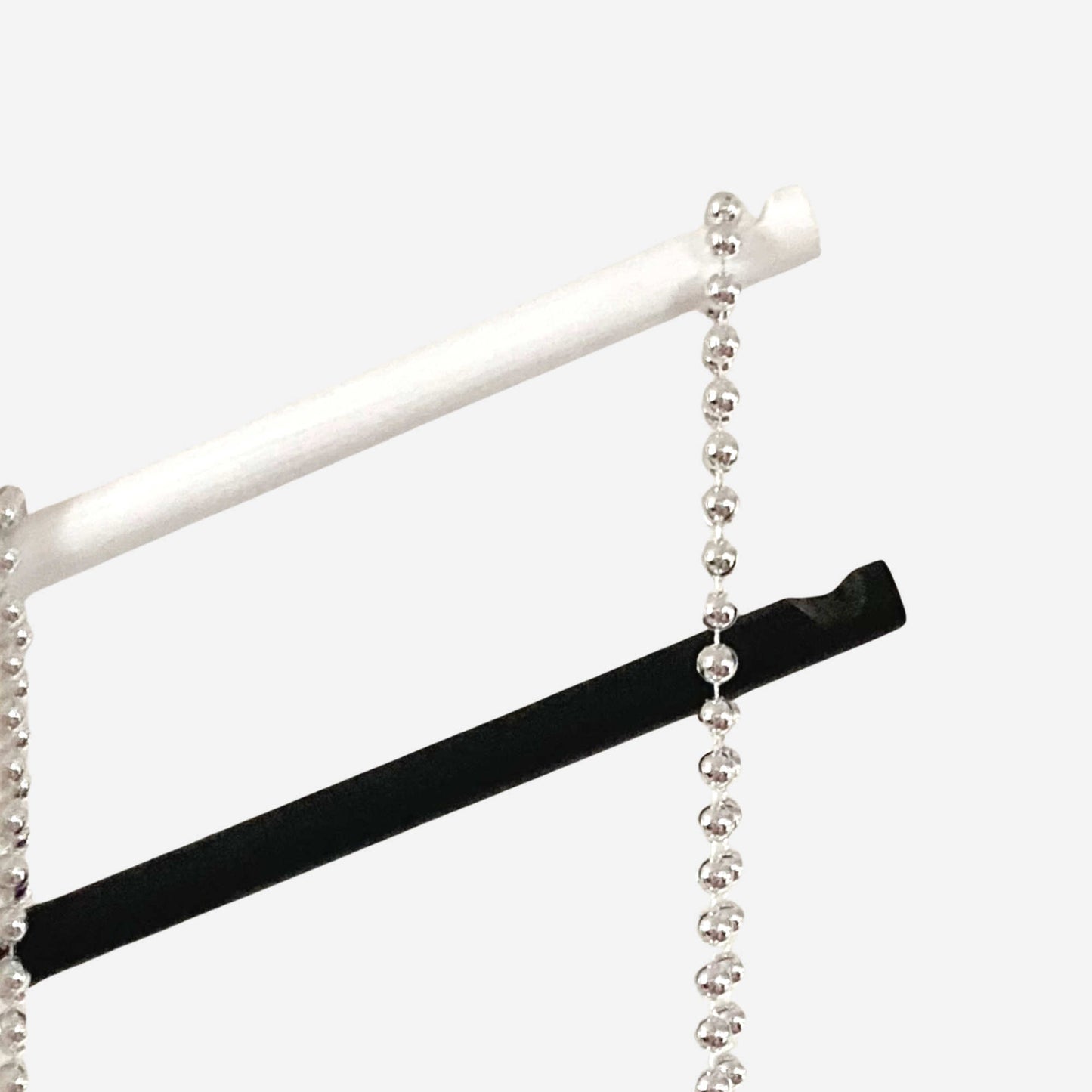 white and black wooden decorative wall hooks
