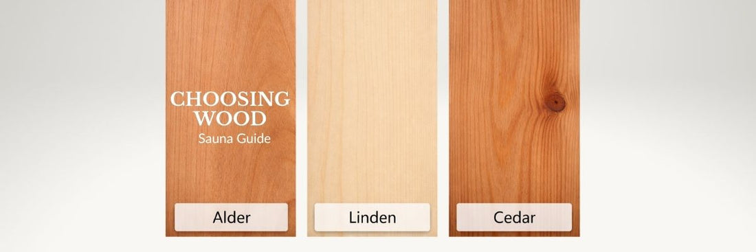 Alder vs Cedar vs Linden: Which Wood Works Best in a Sauna?