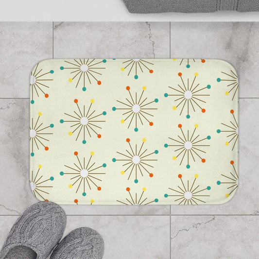 Atomic Mid Century Modern Bath Mat