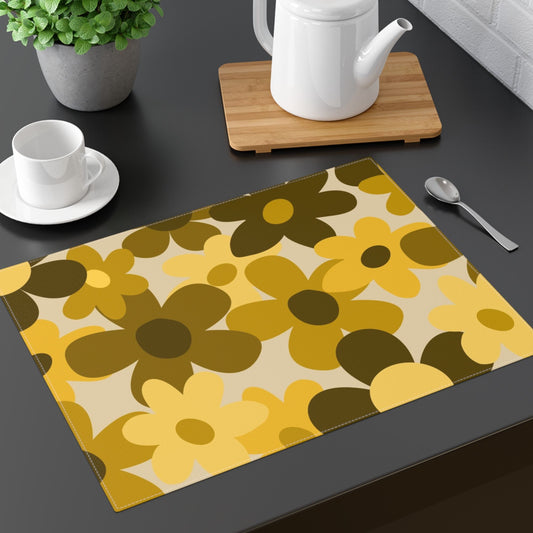 Retro Flowers Placemat