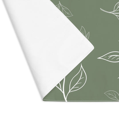 Sage Green Tea Leaves Placemats