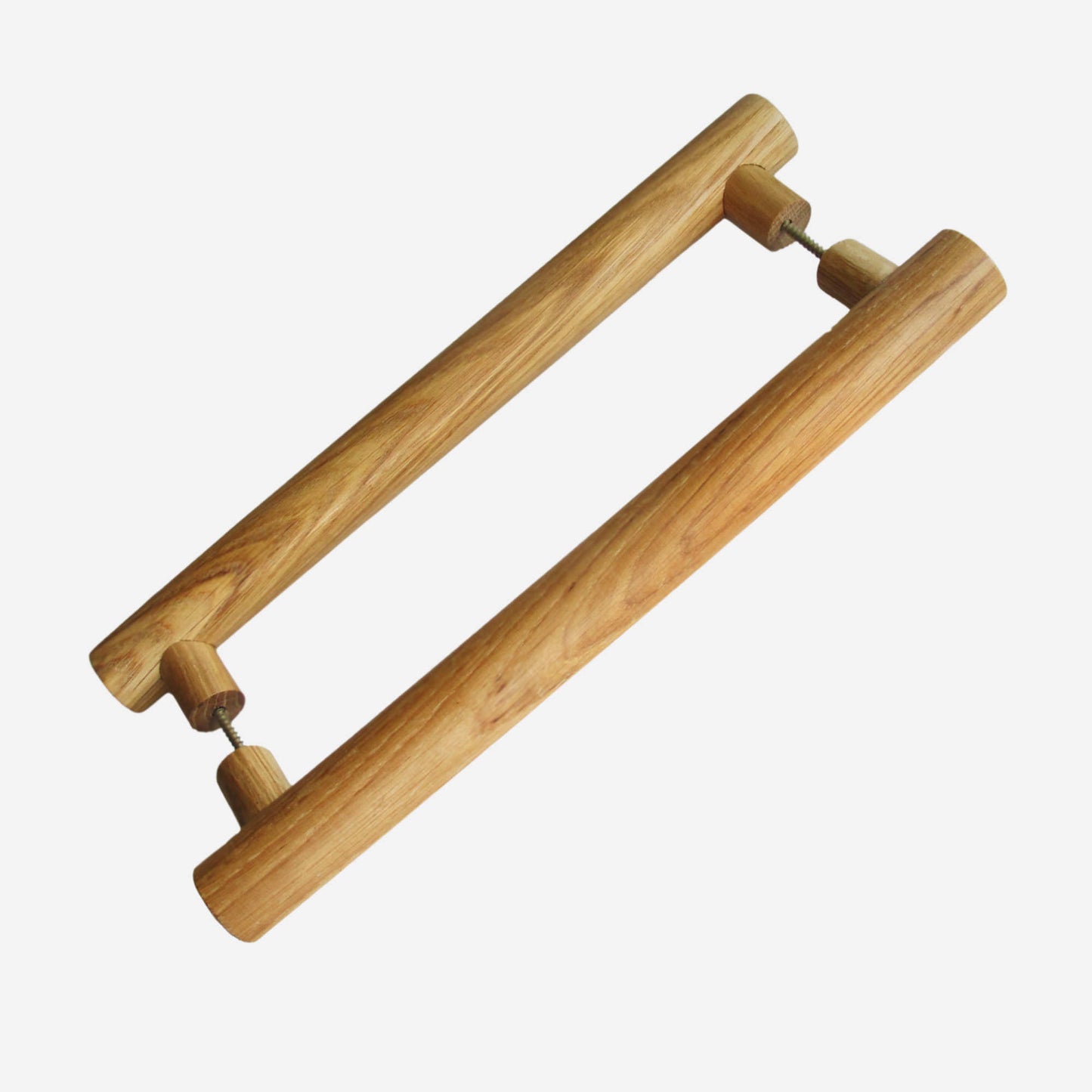 for glass sauna door oak wooden handles