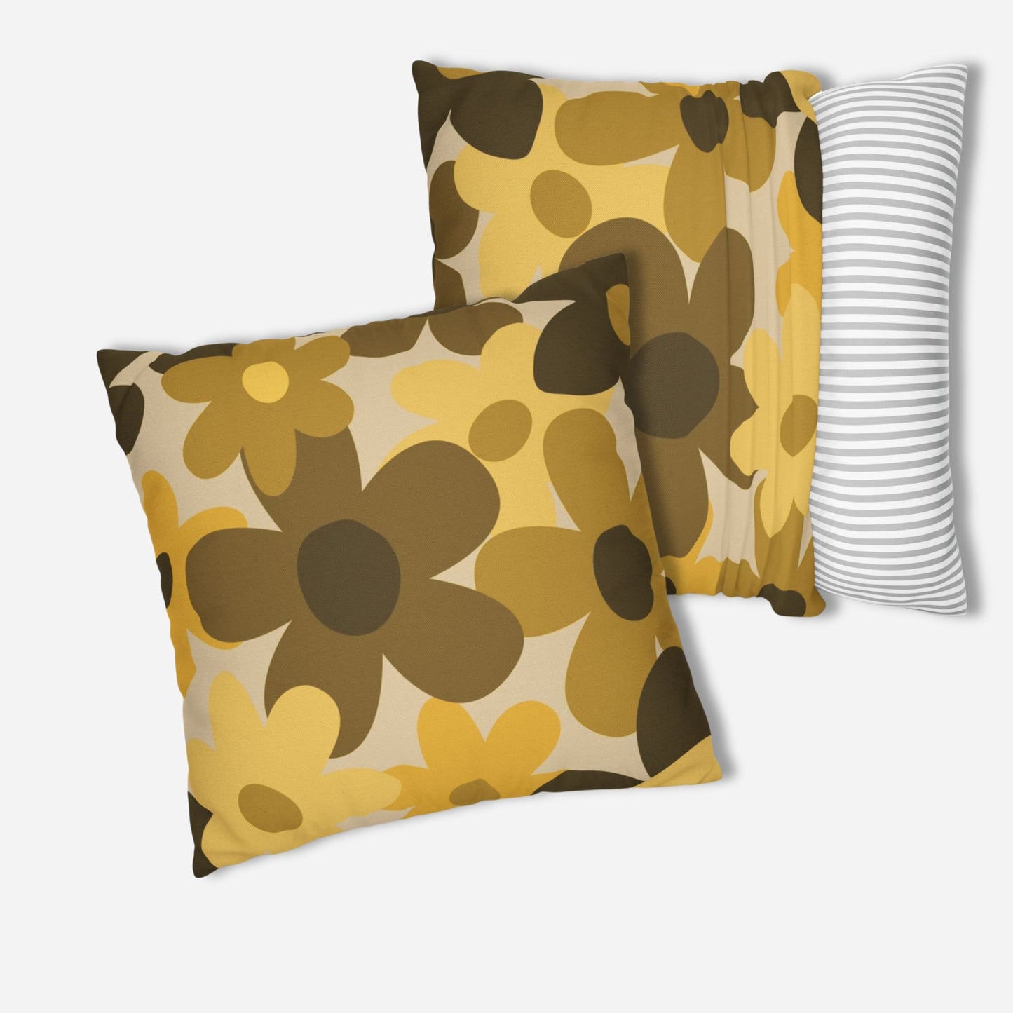 Retro Flowers Pillowcase