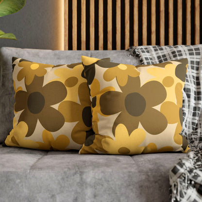 Retro Flowers Pillowcase