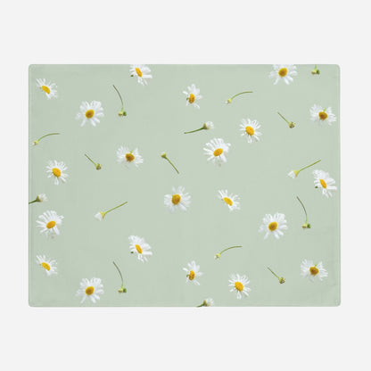 Summer Daisies Pale Green Placemat