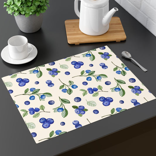 Blueberry Rustic Placemat