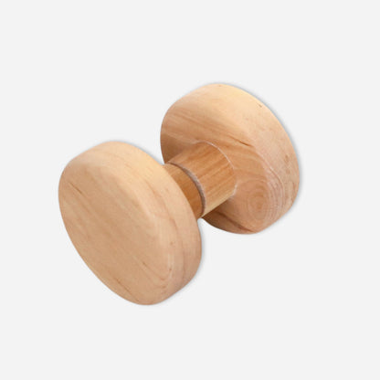 Double-sided wooden door handle  to fit glass doors